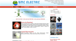 Desktop Screenshot of gmc-electric.ro